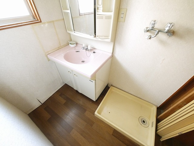 壱分町　戸建ての洗面所|忙しい朝には欠かせない洗面所です