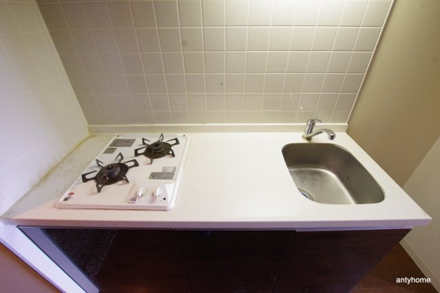 レジュールアッシュ大阪城北　仲介手数料無料のキッチン