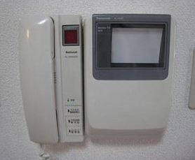 パークウェル市ヶ谷のセキュリティ|モニター付きインターホン