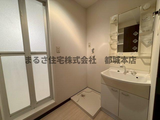 リアン都城の洗面所