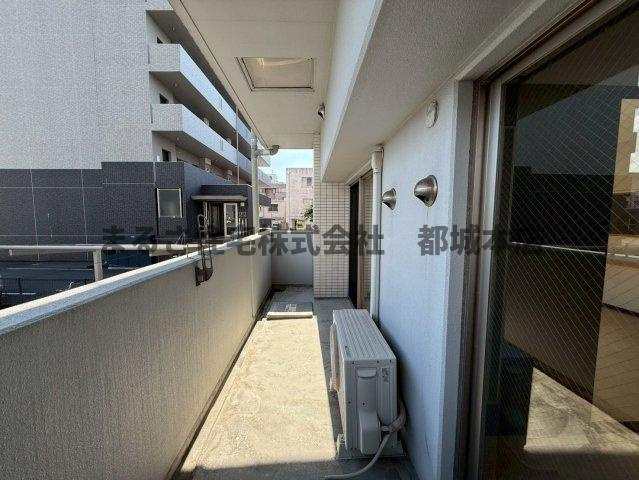 リアン都城のバルコニー