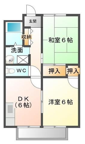 【間取り】 | アゼリアⅠ