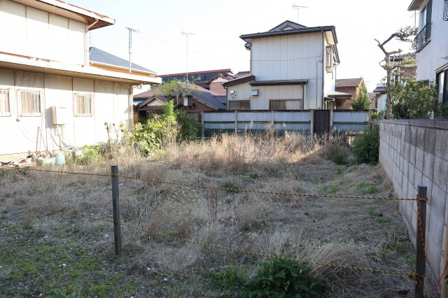 花見川区幕張町５丁目　売地　建築条件なし　幕張駅徒歩４分の立地　車は不可の外観|花見川区幕張町５丁目　売地　更地　建築条件なし　残念ですが車は入らない敷地です。
