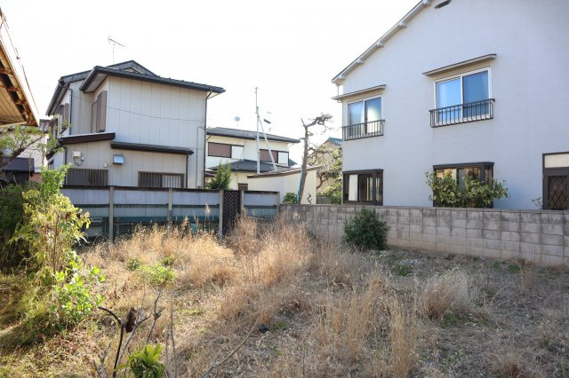 花見川区幕張町５丁目　売地　建築条件なし　幕張駅徒歩４分の立地　車は不可の外観