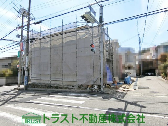 神戸市垂水区多聞台3丁目　新築戸建の前面道路含む現地写真