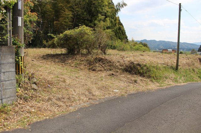 都城市下水流町の売地の外観