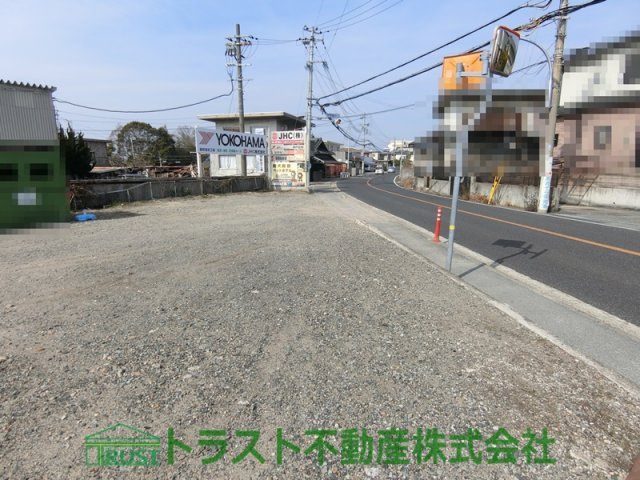 玉津町高津橋　売り土地　県道に面していますの外観
