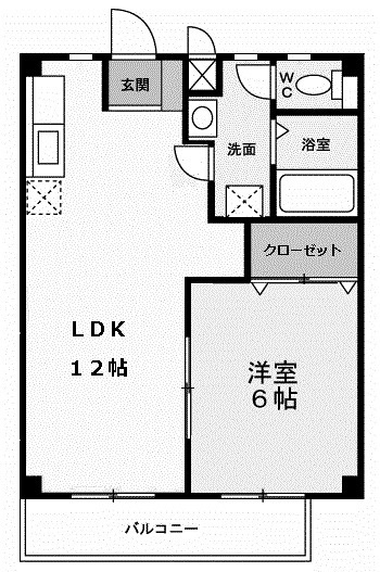 【間取り】 | ファミーユⅠ