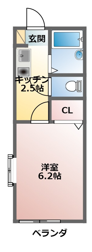 コンフォール日吉の間取り