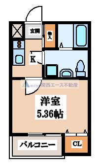 【間取り】 | ブライト近大前