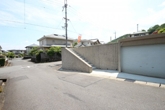 【前面道路含む現地写真】 | 2019年6月撮影、1号地側面道路