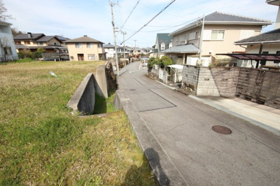 【前面道路含む現地写真】 | 大津市花園町21　土地分譲