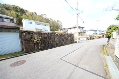 【前面道路含む現地写真】 | 大津市花園町21　土地分譲