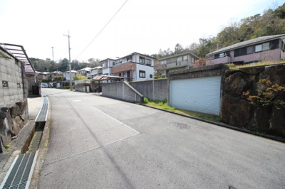 【前面道路含む現地写真】 | 大津市花園町21　土地分譲
