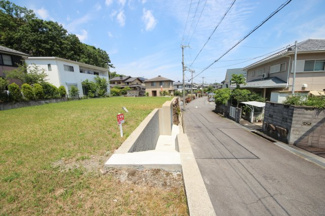 【前面道路含む現地写真】 | 2019年6月撮影、道路境界から前面道路