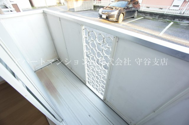 カーサ水海道のバルコニー