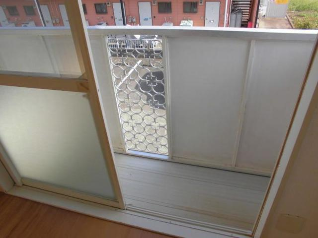 カーサ水海道のバルコニー