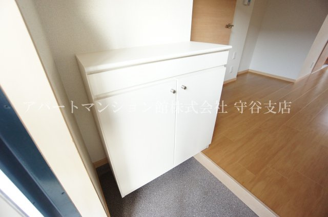 カーサ水海道の玄関