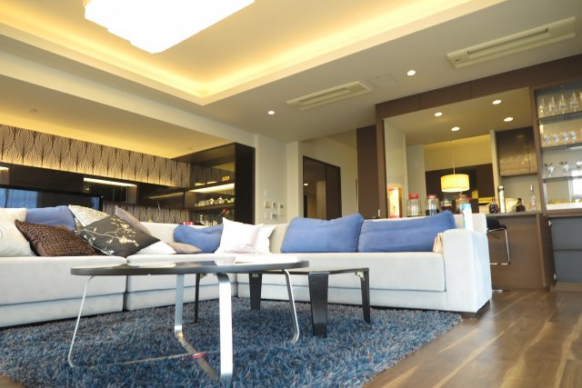 大阪福島タワーの居間・リビング