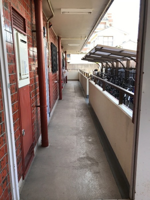 【その他共用部分】 | メゾンドピア | 共用廊下