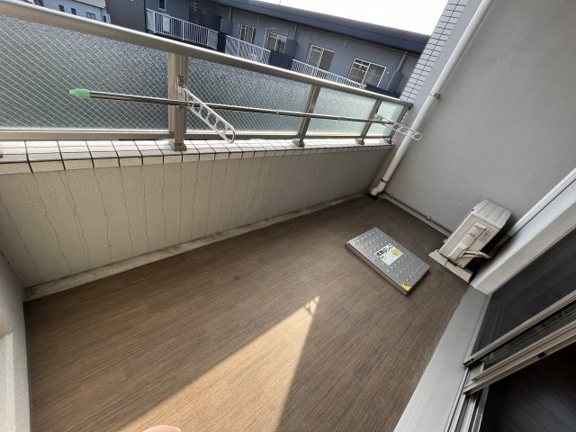 バンベール鶴島のバルコニー