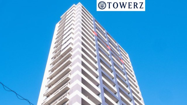 【外観】 | 【外観】高層25階建て。総戸数89戸。麗都を見晴らすスマートシルエット！