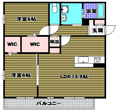 トゥールブランシュM&Mの間取り