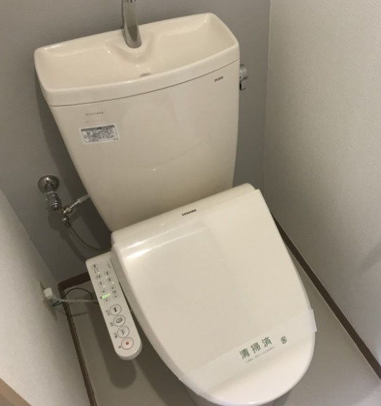レジデンス花畑南のトイレ|清潔感のあるトイレです