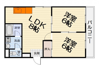 【間取り】 | サウスパーク浜寺