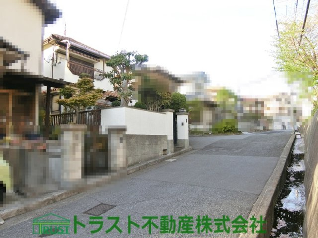 太寺１丁目　売土地の前面道路含む現地写真