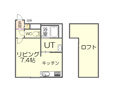 【間取り】 | 間取りはこちら。一人暮らしであればゆとりのある空間。使い勝手を重視した間取りとなっております。