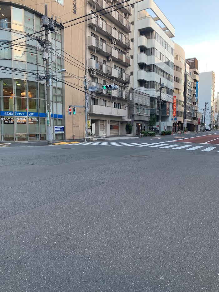 台東区東上野２丁目の事務所の周辺