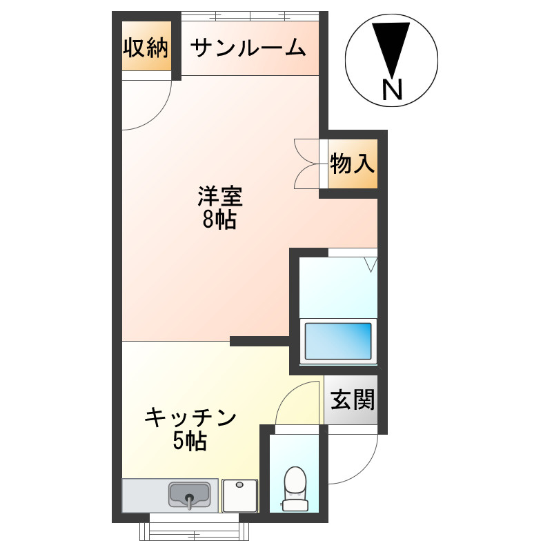 ピュアイン21の間取り