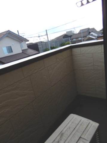 コンフォートⅡのバルコニー