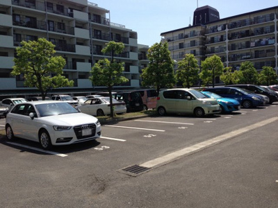 【駐車場】 | シティ194横浜・鴨居C棟 | 平置き駐車場