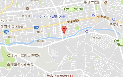 レオパレスエクセル都町の地図