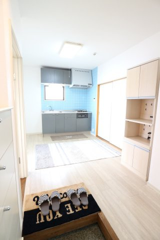 グリーンフィールドの玄関