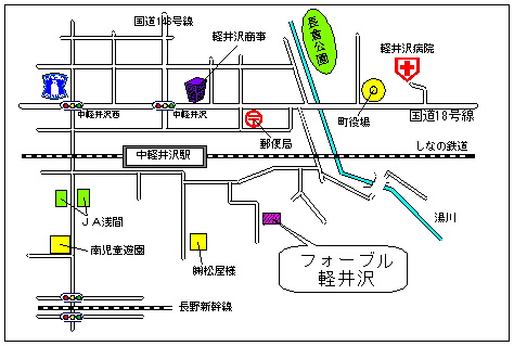 ナチュラルモダンに暮らすの地図