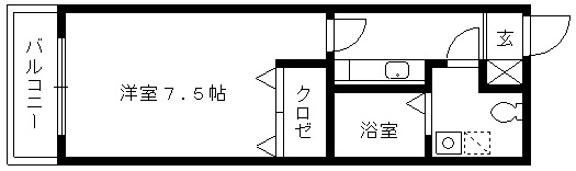 ドマーニASOUの間取り