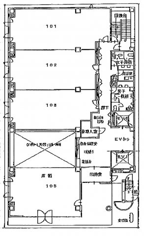 竹生第２ビルの間取り