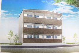 Flora茨木中穂積の外観パース|外観パースです