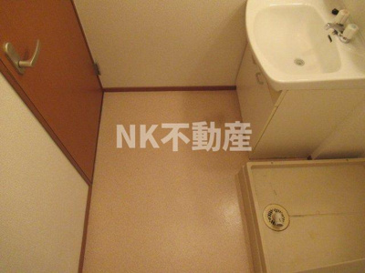 【洗面所】 | リヴィエール菱南（河内小阪賃貸） | 脱衣スペースもあります