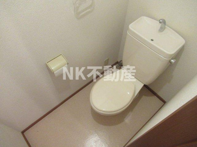 【トイレ】 | リヴィエール菱南（河内小阪賃貸） | シンプルで使いやすいトイレです
