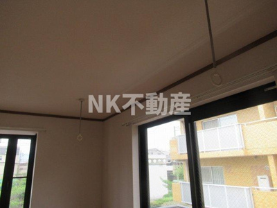 【設備】 | リヴィエール菱南（河内小阪賃貸） | 室内物干しです