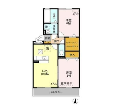 ラクーン・ヒルの間取り