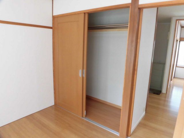 コーポサンシャインの収納|専用の収納スペースです