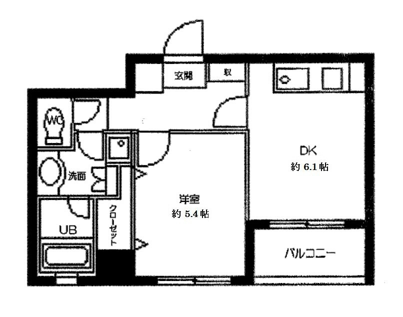 ラクラス田原町の間取り