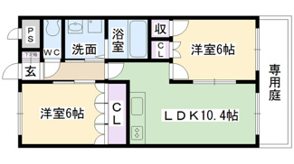 【間取り】 | グランドパレス