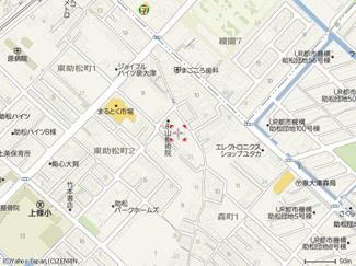 【地図】 | ブランヴェール東助松