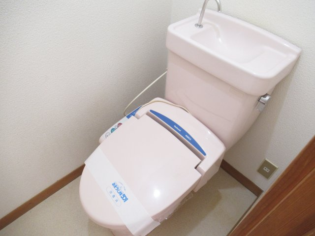 ムツミハイツAのトイレ|トイレもきれいです
